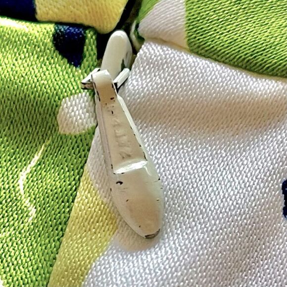 Vintage Handmade Spring Summer Floral Print Polyester Tie Halter Shift Dress - Picture 14 of 15